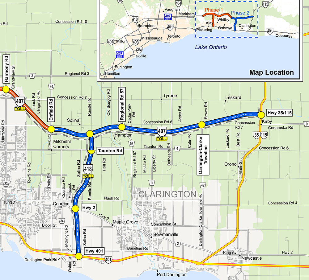 407 East Phase 2 Map